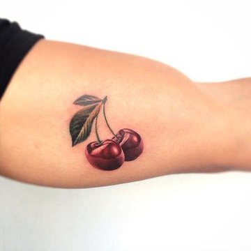 Тату ескізи вишня