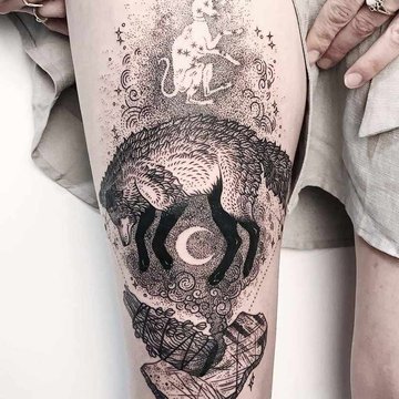 Тату ескізи "гравюра"