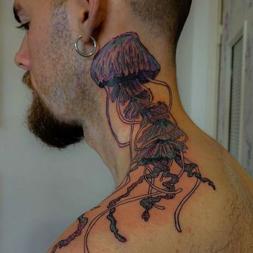 Тату-ескіз медуза