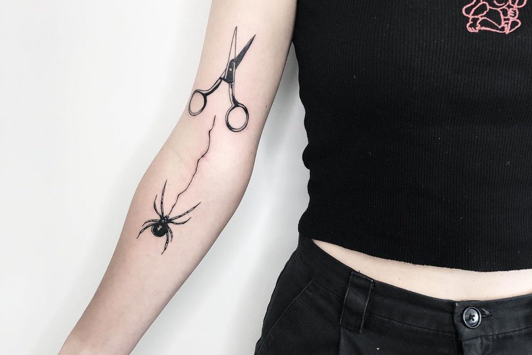 Тату-ескізи "Павук"