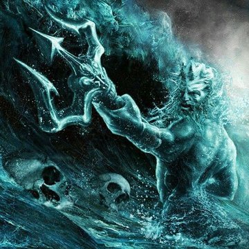 Тату-ескіз Нептун