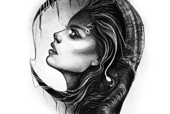 эскиз ведьмы