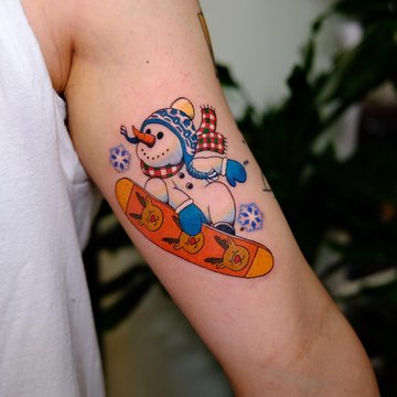 різдвяні татуювання