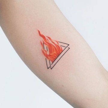 Тату ескізи вогню