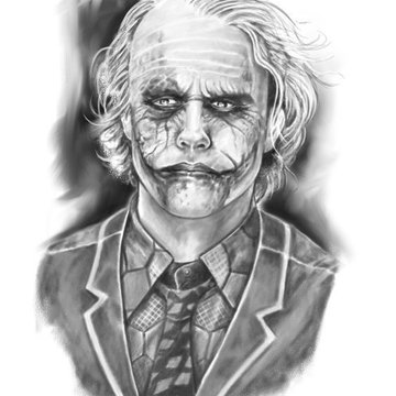 Тату ескізи Джокер