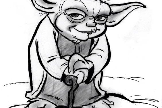 Тату-ескіз Йода