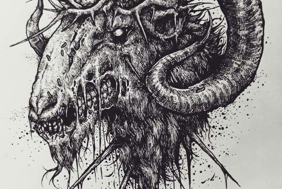 Тату ескізи баран