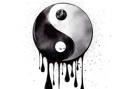 Тату ескізи Інь-Ян