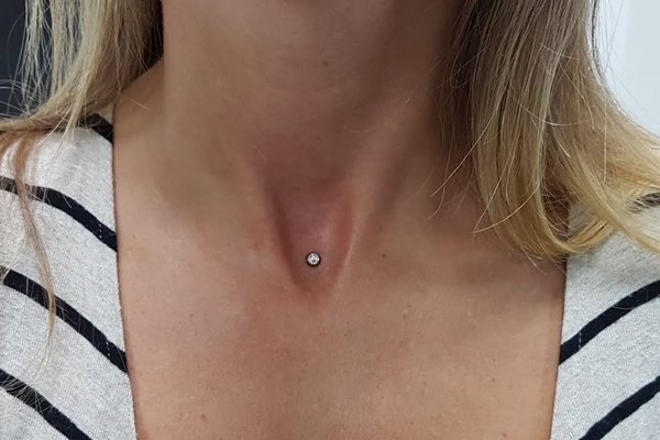 Пірсинг шиї
