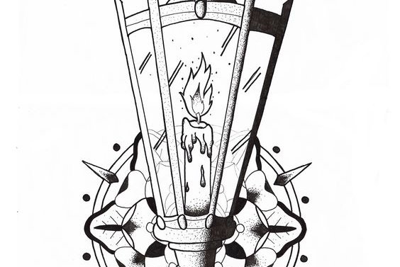 Тату-ескізи лампа