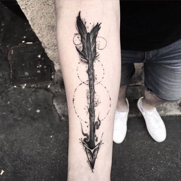 Тату-ескізи "Стріла"