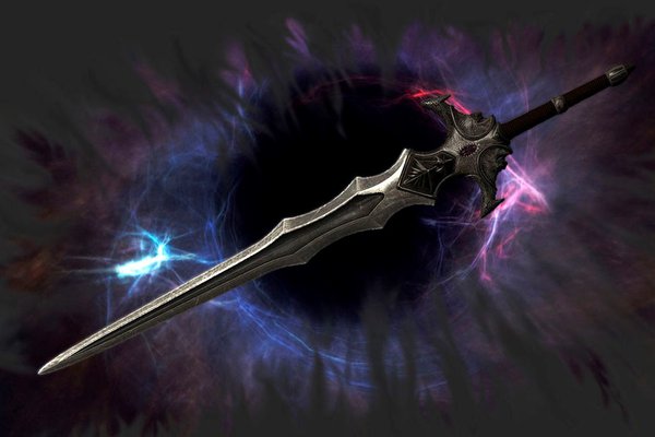 Тату ескіз меч