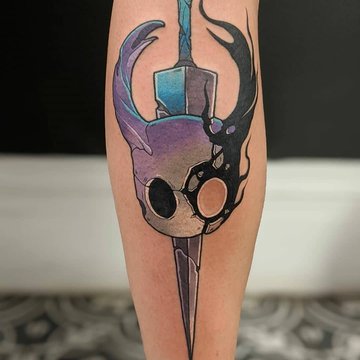 татуировки Hollow Knight, Полый рыцарь тату