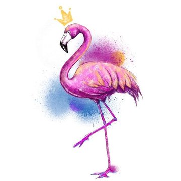 Тату - эскизы фламинго