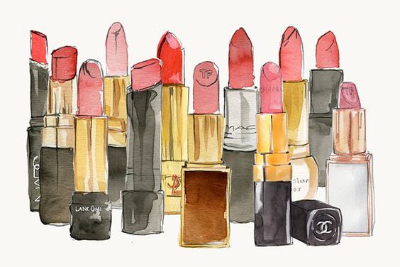 Тату-эскизы помада