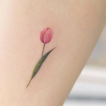 Тату ескізи "Тюльпан"