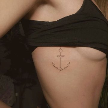 тату якір значення ескіз