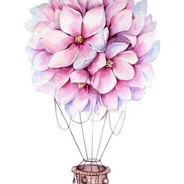 татуировка воздушный шар