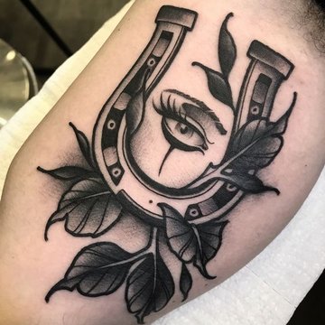 Тату эскизы подковы