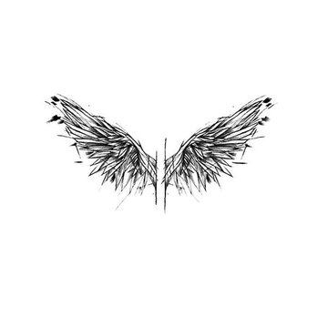 Тату ескізи крил