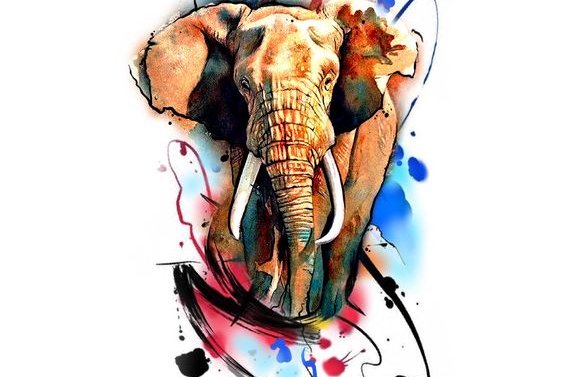 Тату ескізи акварель