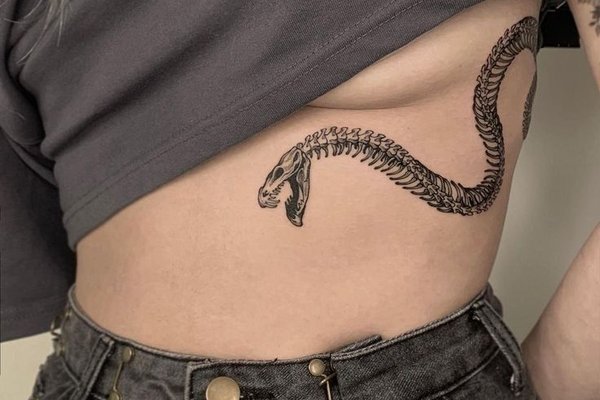 Тату эскизы змея