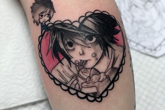 Отаку и косплей тату