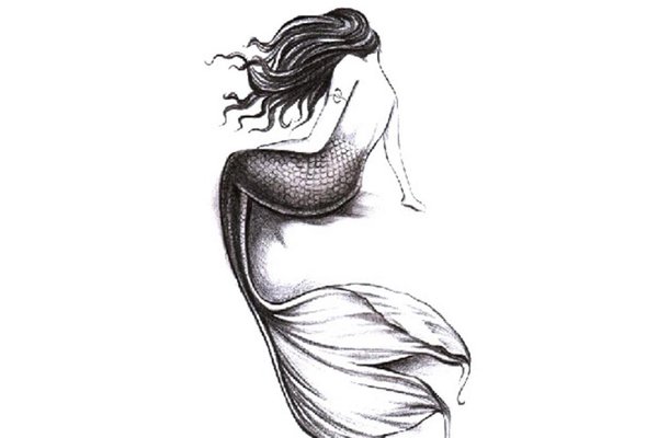 Тату эскизы русалка