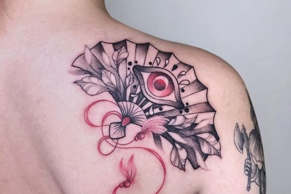 Тату ескізи віяла