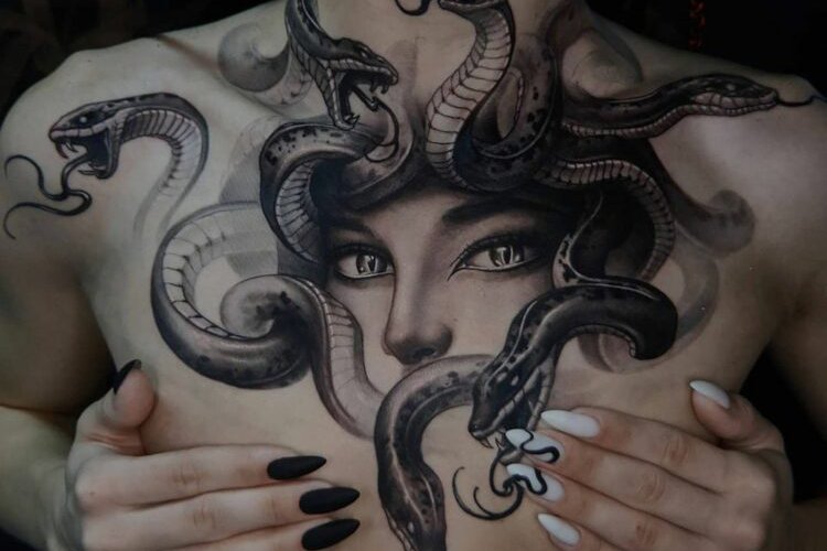 Тату ескізи Горгони
