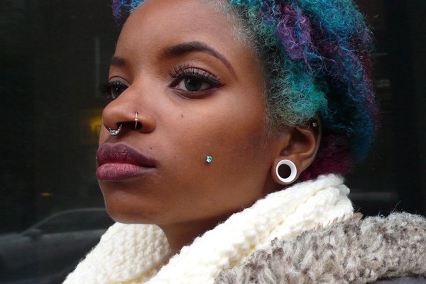 пирсинг ямочка