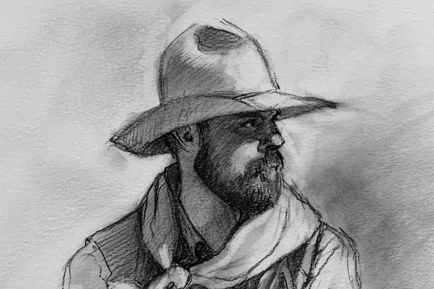 Тату-ескіз ковбой