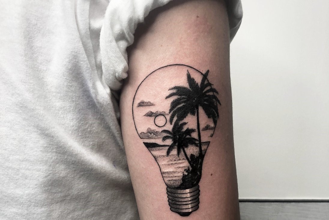 Тату-ескізи "Пальма"