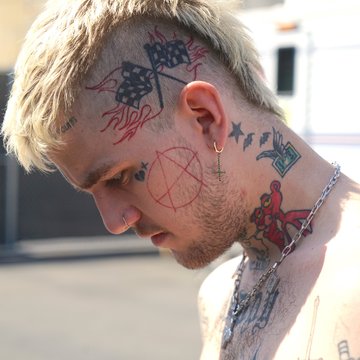 Lil Peep тату