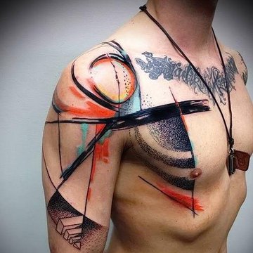 Тату эскизы абстракционизм