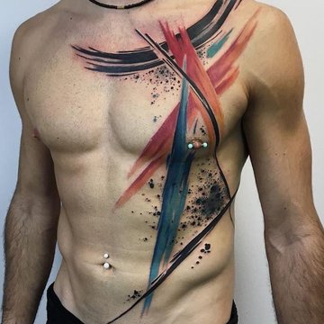 Тату ескізи абстракціонізм