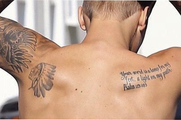 тату Джастіна Бібера