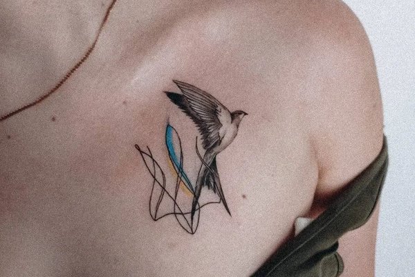 Тату Герб Украины