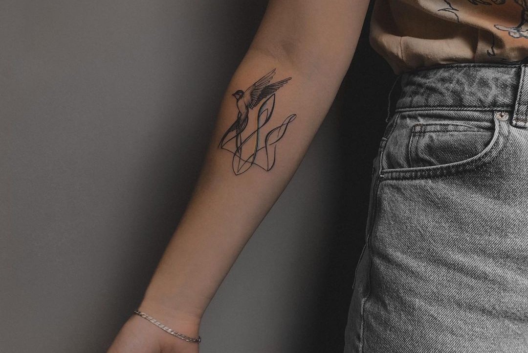 Тату Герб Украины