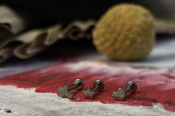 Титановые украшения для пирсинга