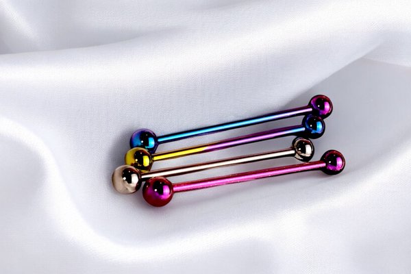Анодирование украшений для пирсинга