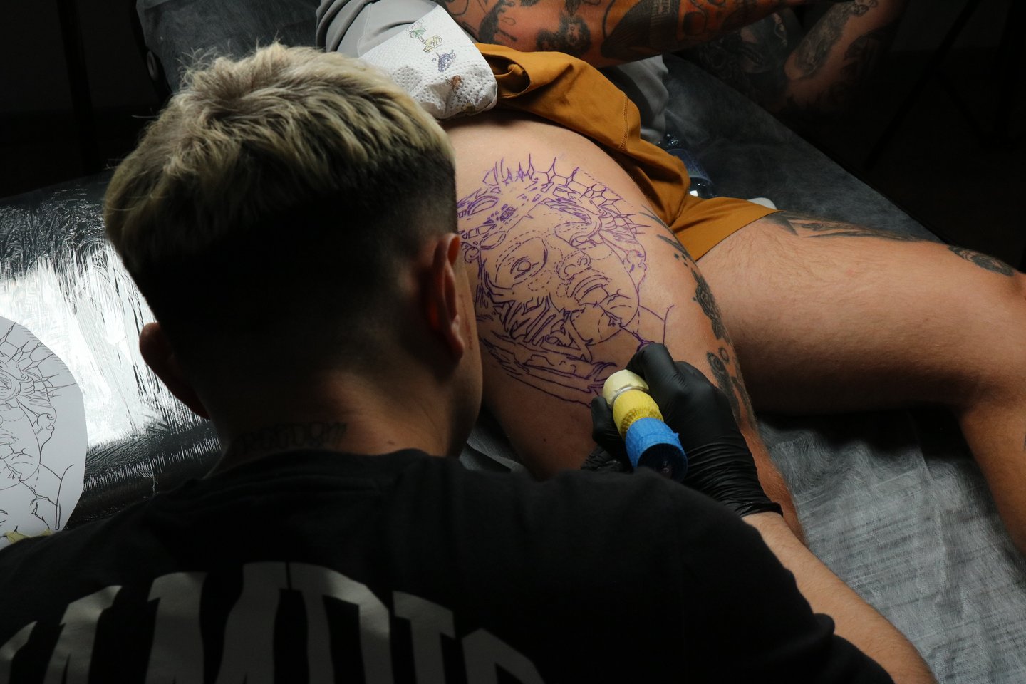 Підготовка до тату