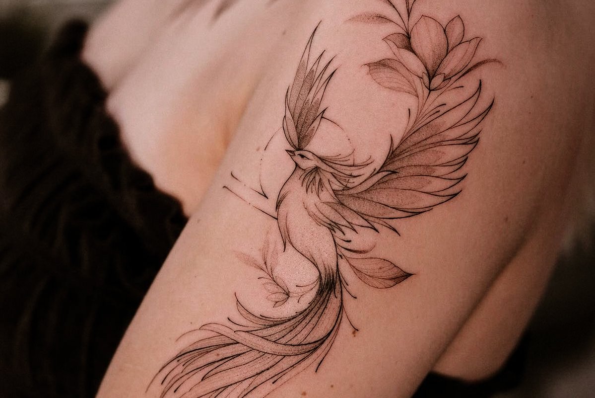 тату феникс