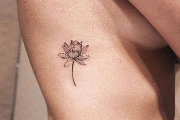 Тату эскизы лотос