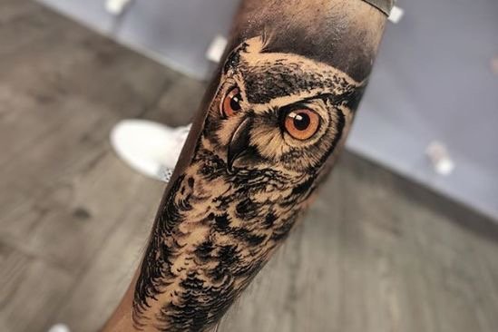 Тату эскизы сова