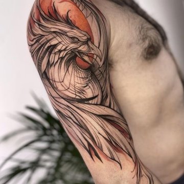 тату феникс