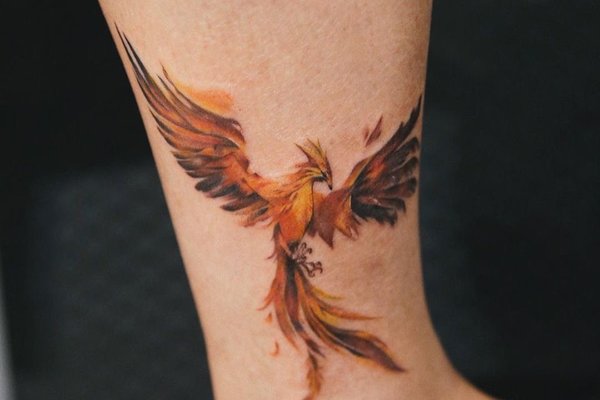 тату феникс