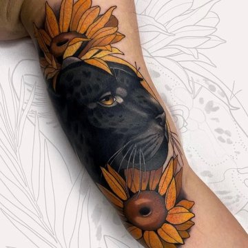 тату пантера