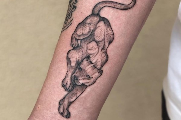 тату пантера