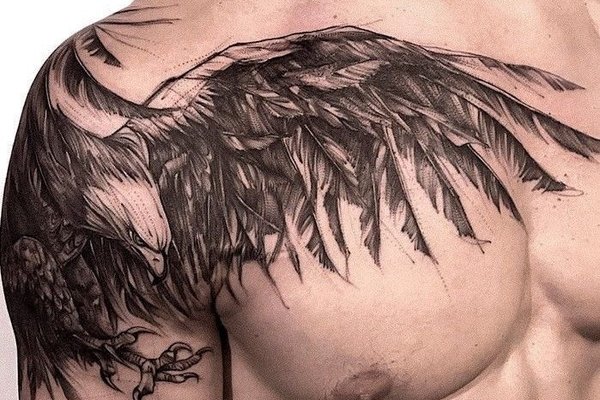 Тату эскизы орла